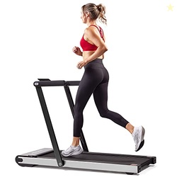 Sunny Health & Fitness Asuna Space Saving Treadmill, Motorized with Lo