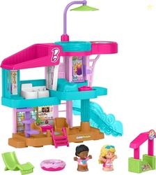 Fisher-Price Little People Toddler Toy Barbie Beach House Playset, Fig