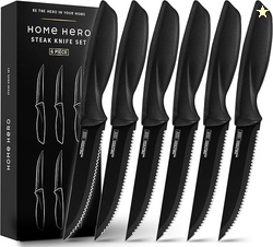 Home Hero Steak Knife Set - 6-Pc
