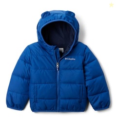 Columbia Youth Toddler Tiny Bear Jacket, Mountain Blue, 3T