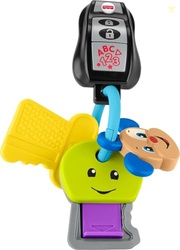 Fisher-Price Baby & Toddler Toy Laugh & Learn Play & Go Keys, Portable