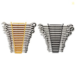 GEARWRENCH 30 Piece 12 Point Ratcheting Combination SAE/Metric (1/4-1 