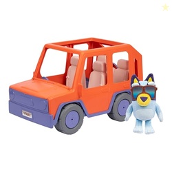Bluey Big Heeler 4WD Big Car Toy, Interactive, Customizable Toddler To