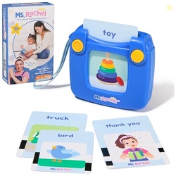 Ms. Rachel Official First Words Talking Flash Cards with Electronic Re