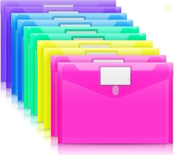 Sooez 10 Pack File Folders