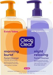 Clean & Clear 2-Pack Oil-Free Facial 