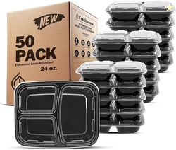 Freshware Meal Prep Containers [50 Pack] 
