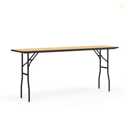 Flash Furniture Gael 6' Wood Folding Training and Event Table, Rectang