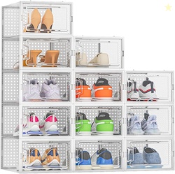 HOMIDEC Shoe Storage, 12 Pack 
