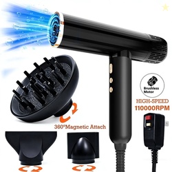 SKIMI Ionic Hair Dryer, High Speed 110000RPM Blow Dryer, Hair Blow Dry