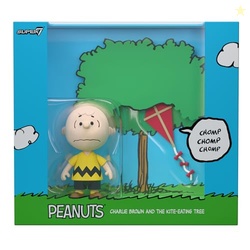 Super7 Reaction Figure Peanuts Charlie Brown and The Kite-Eating Tree 