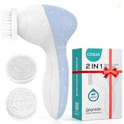COSLUS Facial Cleansing Brush Silicone Face Scrubber
