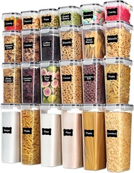 Airtight Food Storage Containers with Lids, Vtopmart 24 pcs