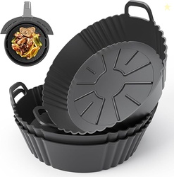 Round Silicone Air Fryer Liners 3Pack