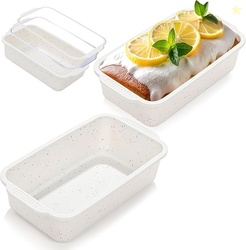SJ Silicone Bread Loaf Pan 2 Pack 