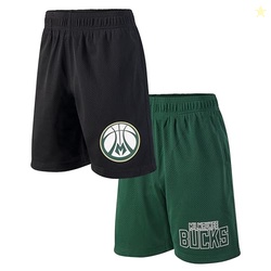 Ultra Game Youth NBA Official Super Soft 2 Pack Basketball Shorts Set,