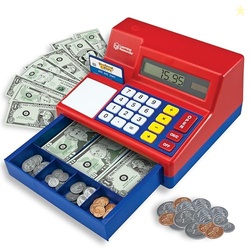 Learning Resources Pretend & Play Calculator Cash Register Toy - Gift 