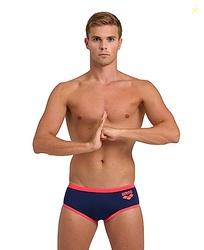 ARENA One Men's Big Logo Swim Brief One Piece Construction MaxLife Pra
