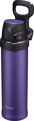 Zojirushi SM-QHE60VK, Flip-and-Go Stainless Mug, 20-Ounce, Purple Dusk