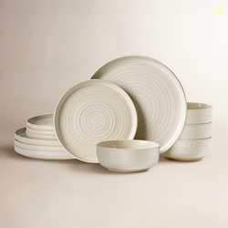 Constellation Plates And Bowls Sets, 12 Piece Dinnerware Sets