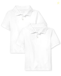 The Children's Place Baby Boys and Toddler Boys Short Sleeve Pique Pol