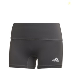 adidas Women's 4 Inch Shorts, Team Dark Grey/White, Medium
