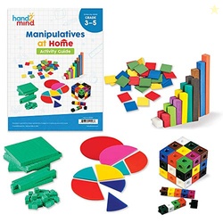 hand2mind - 93539 Take Home Math Manipulatives Kit for Kids, with Snap