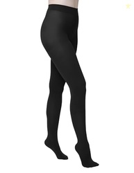 Hue Women's Super Opaque Tights with Control Top, Black, 1