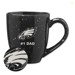 Rico Industries NFL Football Philadelphia Eagles #1Dad 16 oz Team Colo