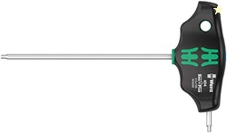 WERA 05023332001 454 T-Handle Hexagon Screwdriver Hex-Plus, 2.5 x 100 