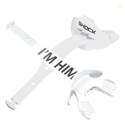 Bolt Lipguard Strap Prints White I'm Him OSFA