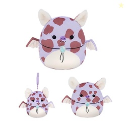 Squishmallows Original Jolene The Lavender Spotted Cowgirl Fruit Bat M
