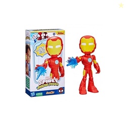 Spidey and his Amazing Friends Supersized Iron Man Action Figure, 9-In