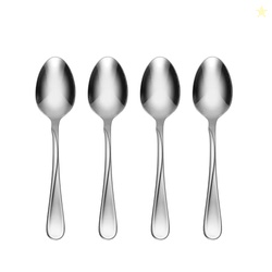 Oneida Flight Everyday Flatware Teaspoons 18/0 Stainless Steel, Set of