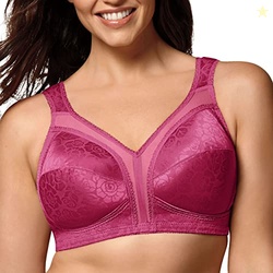 Playtex Women's 18 Hour Ultimate Shoulder Comfort Wireless Bra, Basic 
