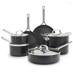 GreenPan x Bobby Flay Hard Anodized Nonstick 10 Piece Cookware Set, PF
