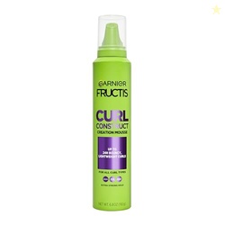 Garnier Fructis Style Curl Construct Creation Mousse, 6.8 Oz, 1 Count 