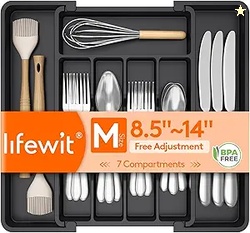 Lifewit Silverware Drawer Organizer AD