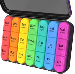 Daviky Pill Organizer 3 Times a Day