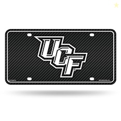 Rico Industries NCAA Central Florida Knights Carbon Fiber Metal Auto T