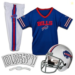 Franklin Sports NFL Buffalo Bills Youth Licensed Deluxe Uniform Set, L