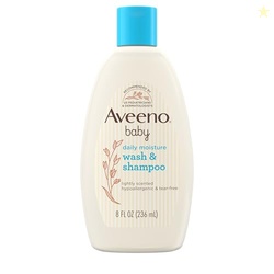 Aveeno Baby Wash & Shampoo For Hair & Body, Tear-Free, Fresh, 8 Oz
