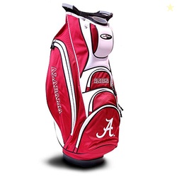 Team Golf NCAA Alabama Crimson Tide Victory Golf Cart Bag, 10-way Top 