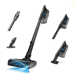 Shark PowerPro Reveal Plus Cordless Vacuum, FloorDetect & Dirt-Reveal 