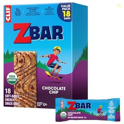 Zbar - Chocolate Chip - Soft-Baked Energy Snack Bars - Non-GMO - 12g W