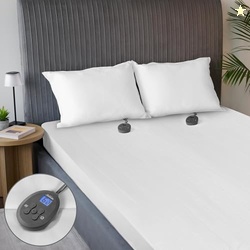 Sunbeam Electric Restful Quilted Heated Mattress Pad King 80" x 76" 12