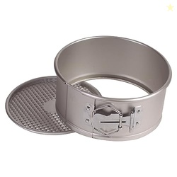 WINCO Springform Pan with Detachable Bottom, 6-Inch, Anodized Aluminum