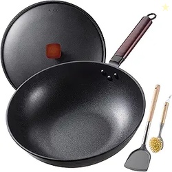 Carbon Steel Wok -13 Inch AD