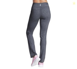 Skechers Women's Go Walk OG Mid Rise Pants, Heathered Gray, X-Small