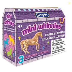 Breyer Horses Mini Whinnies Castle Surprise | 3 Unicorns | Random Asso